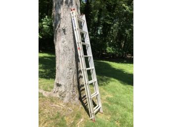 Great Quality 16' Foot Aluminium Extension Ladder By WERNER  - Nice Condition  - READY TO WORK !