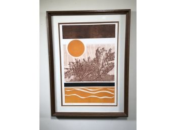 Lovely LEO WALMSLEY - September Days - ARTIST PROOF Etching / Print - Signed - LISTED ARTIST Great Piece !