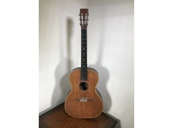 Beautiful And Rare Antique Guitar By L. VIOHL - Found Packed Away For Decades - Great Old Guitar