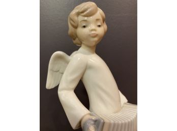 NAO By LLADRO - Young Angel With Concertina