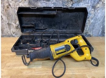 DeWalt Corded Sawzall In Case