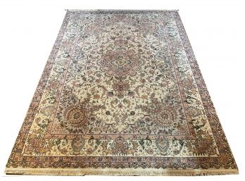 8x14 Wool Traditional Oriental Rug