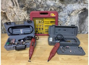 Chicago Rotary Tool Pair With Bit Kit