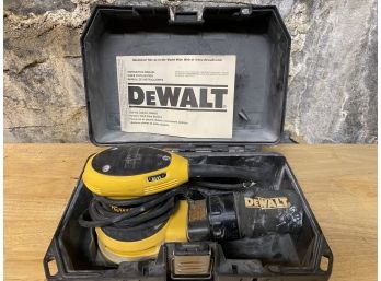 DeWalt Orbital Sander In Case