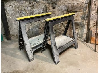 Pair Collapsible Saw Horses (Storehorse)