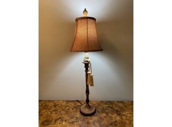 Elegant Table Lamp With Gold Tassels