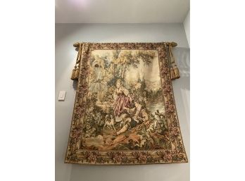 Magnificent And Very Large Hanging Tapestry