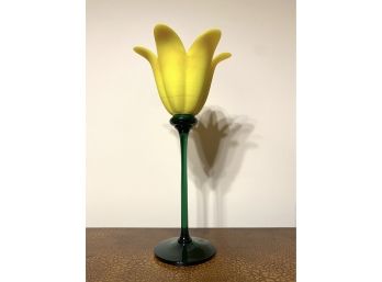 Art Glass Tulip