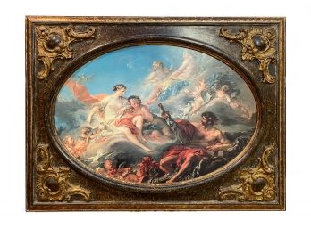 Celestial Scene On Composite Frame