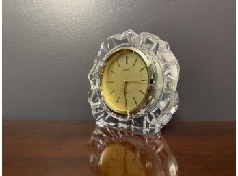 Seiko Crystal Table Clock