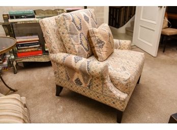 Custom Arm Chair With Matching Pillow