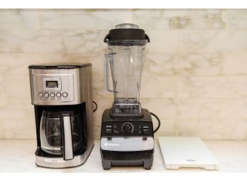 Vitamix Turboblend VS Blender, OXO Glass Food Scale And Cuisinart DCC-3200 Perfect Temp 14 Cup Coffee Maker