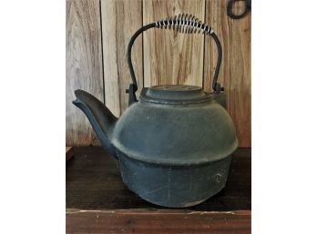 Rustic Cast Iron Kettle