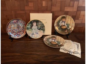 Four Decorative Collectors Plates