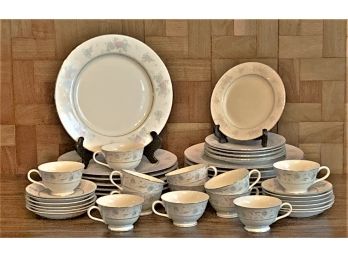 China Garden In The Prestige Pattern Partial Dinner Service For 12 - 38 Pieces