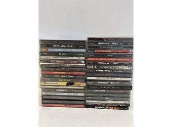 Assortment Of Rock & Metal CDs