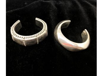 Sterling Silver Cuff Bracelets By Simon Sebbag Designs SSD - 114g
