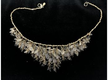 Beaded Necklace By Lydell NYC, Delicate Detail And Dynamic Movement