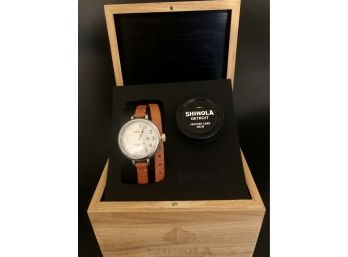 Shinola Watch - NIB - Great Gift - 34MM The Birdy - Retail $495