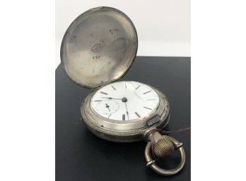 A Rockford Watch Co, Illinois - Coin Silver - Pocket Watch
