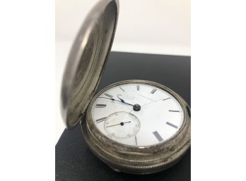 A National Watch Co - Coin Silver - Pocket Watch