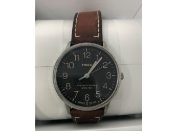 Timex Wristwatch, Genuine Leather Strap
