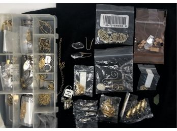 Assorted Pieces, Hardware, Chains, Charms, Parts, Etc