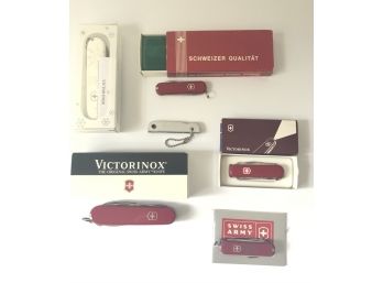 6 Swiss Army Knives - Great Gifts