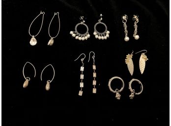 Drop Earrings Incl. Judith Ripka, Michael Dawkins, Gold, And Sterling Silver