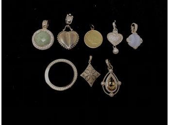Judith Ripka And More, Classic Pendants Incl. Sterling Silver