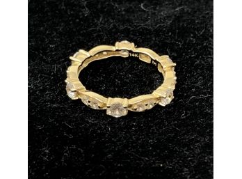 14K Gold Ring, Size 8