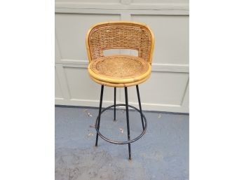 Wicker Bar Stool