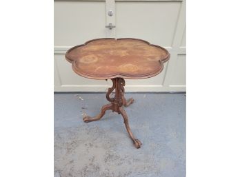 Clawfoot Clover Table