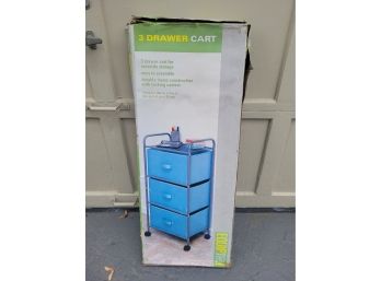 3 Drawer Rolling Cart