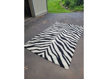 Zebra Colored Rug