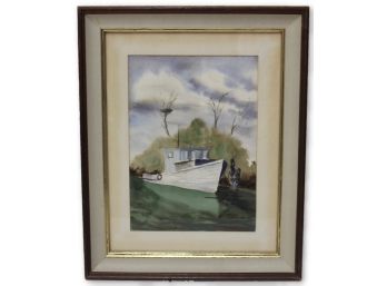CHARLES RUMSEY Watercolor (Valued $400-$600)