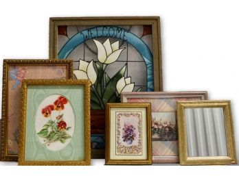 Stained Glass, Mirror & Framed Prints (Valued $100+)