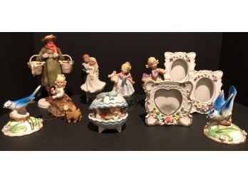 Antique Collectible Bisque Figurines Including Lefton (Valued $350+)