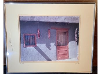 Taos Pueblo, New Mexico Signed Judy Aw