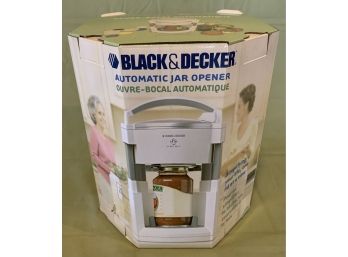 Black & Decker Automatic Jar Opener