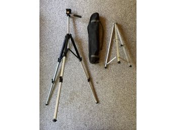 Two Well Kept Tripods For Photography Or Cinematography For Beginner To Professional Use