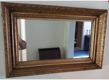 Antique Gold Gilted Wood Mirror