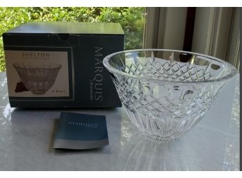 Marquis By Waterford Shelton Collection 8' Crystal Bowl