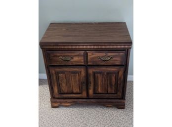 Small Wooden Dresser With Metal Fittings