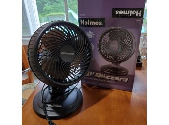 Holmes Lil' Blizzard Fan - Oscillating Power Fan