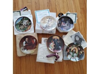 Six Collector Plates With Certificates Of Authenticity Lot 1 Of 3