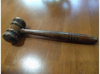 Vintage Lecturer's Wooden Gavel