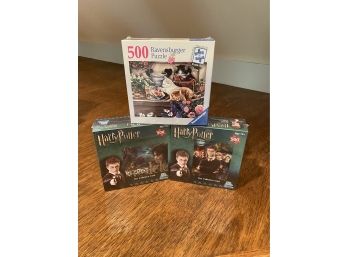 New In Box Jigsaw Puzzles - Harry Potter And Cats