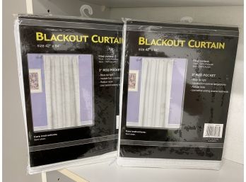 Blackout Curtain Panels - Set Of 2