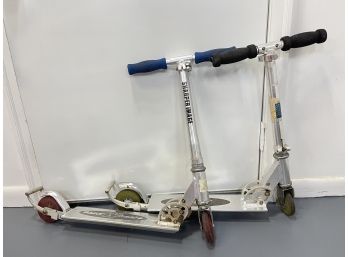 Pair Of Razor Scooters